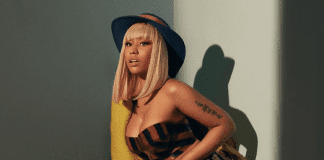 Nicki Minaj Slips into Latex for Harpers Bazaar Russia Nicki Minaj in Atsuko Kudo Latex for Harper's Bazaar Russia
