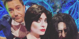 Holly Willoughby wears William Wilde Latex Outfit for Halloween Holly Willoughby in William WIlde Latex for Halloween