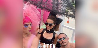 Kate Beckinsale Wows in Jane Doe Latex Kate Beckinsale wears Jane Doe Latex for LA Pride