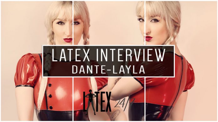 Latex Fashion Interview with model Dante-Layla