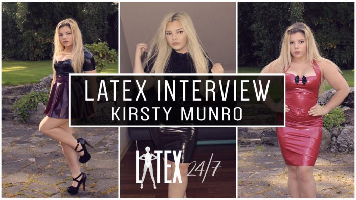 Latex Fashion Interview with model Kirsty Munro