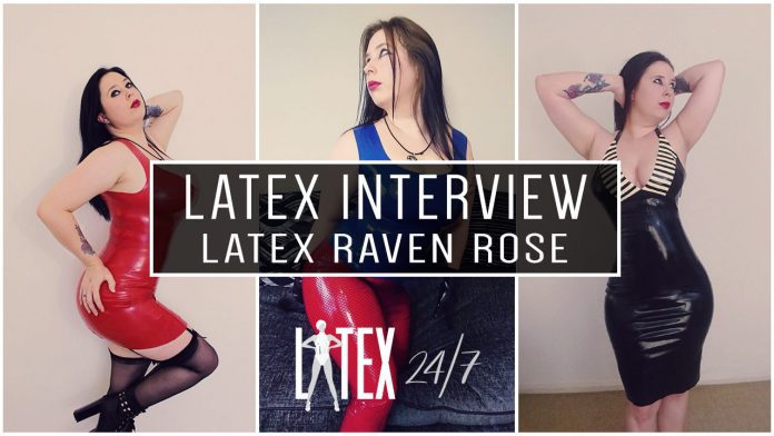 Latex Fashion Interview with model Latex Raven Rose