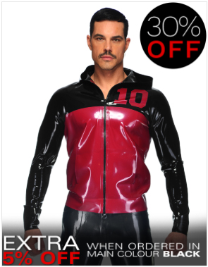 Libidex Latex Fashion Black Friday Mini Digit Hoodie