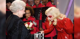 BBC Culture Traces History of Latex Fashion BBC Article Traces History of Latex Fashion as Lady Gaga meets The Queen wearing Atsuko Kudo Latex Dress