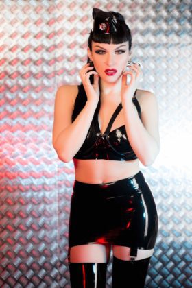 Latex Fashion Model Amigdala