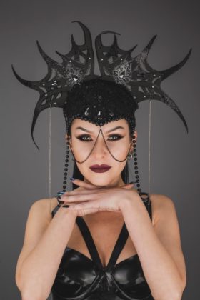Latex Fashion Model Amigdala