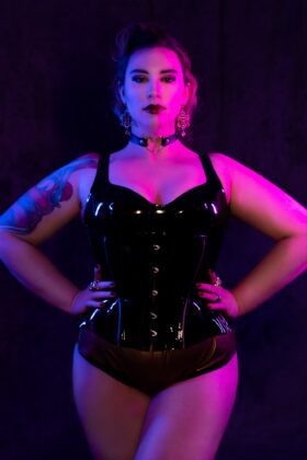Latex Fashion Interview with Latex Model Emily Barnard
