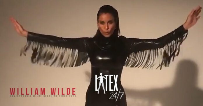 Melanie Sykes Turns 50 Wears William Wilde Latex Fashion