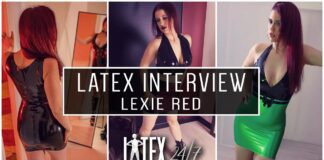 Exclusive Q&A with Latex Fashion Model Lexie Red Lexie Red Latex Fashion Model Interview