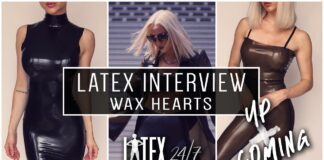 Exclusive Interview with Wax Hearts Latex Wax Hearts Latex Fashion Interview Tannis Kennedy Header