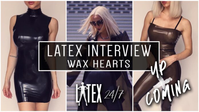 Wax Hearts Latex Fashion Interview Tannis Kennedy Header
