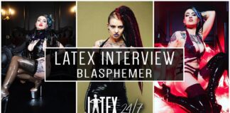 Interview with Latex Fashion Model Blasphemer Latex Fashion Model Blasphemer Interview