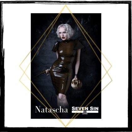 Seven Sin Latex Fashion Bullion Collection Natascha Dress