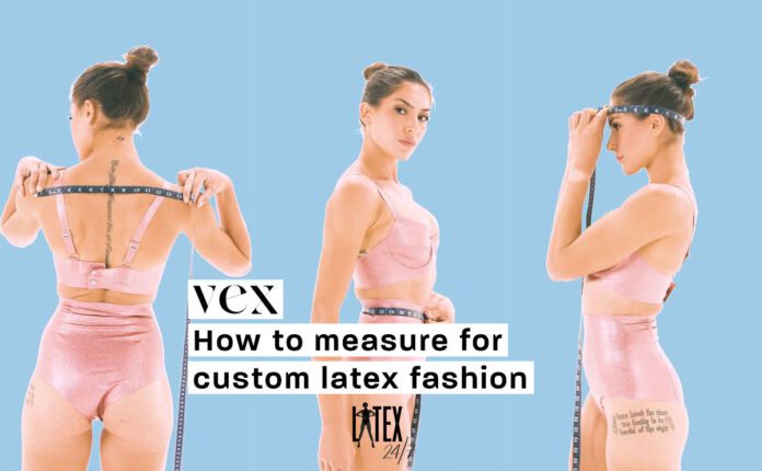 Vex Clothing Launches How To Measure Yourself for Custom Latex Instructional Video
