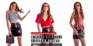 5 MUST SEE Ways to Style a Latex Skirt | Friday Five *GIVEAWAY* 5 Must See Ways to Style Latex Skirt Fashion Clothing How To Style Guide Tips Latex Couture