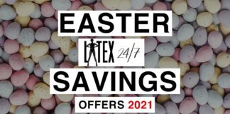 Not to be Missed “Egg-cellent” Easter Latex Savings Easter Latex Fashion Savings Sale Offer