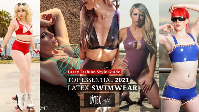 Essential Latex Beachwear 2021 Latex Fashion Bikini Swimwear Latex Fashion How To Style Guide