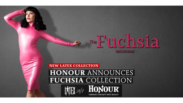 Honour Latex Clothing Announce New Fuschia Latex Fashion Collection