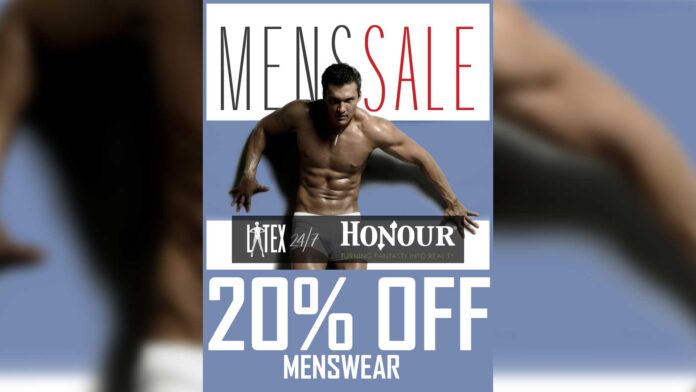 Honour Latex Menswear Latex Fashion Clothing Flash Sale