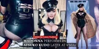 Madonna Performs in Atsuko Kudo Latex at MTV VMAs Madonna Performs in Atsuko Kudo Latex at MTV VMAs