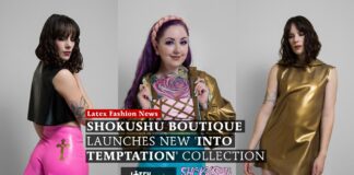 Shokushu Boutique Launches New ‘Into Temptation’ Latex Collection Shokushu Boutique Launches New 'Into Temptation' SS22 Latex Fashion Collection