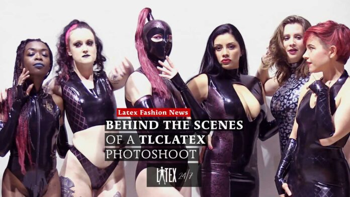 TlcLatex Behind the Scenes Latex Fashion Photoshoot