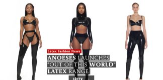 Anoeses Launches “Out of This World” Latex Clothing Range Anoeses Launches Stella Out of this World Latex Fashion Clothing Range