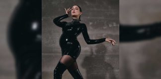 MARUV Wears Latex Dress to Announce Her Pregnancy MARUV Wears Latex Dress to Announce Her Pregnancy