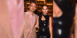 ‘Pam & Tommy’ Star Lily James WOWS in Versace Latex Lily James wears Versace Latex Fashion Clothing to Pam & Tommy Finale Screening