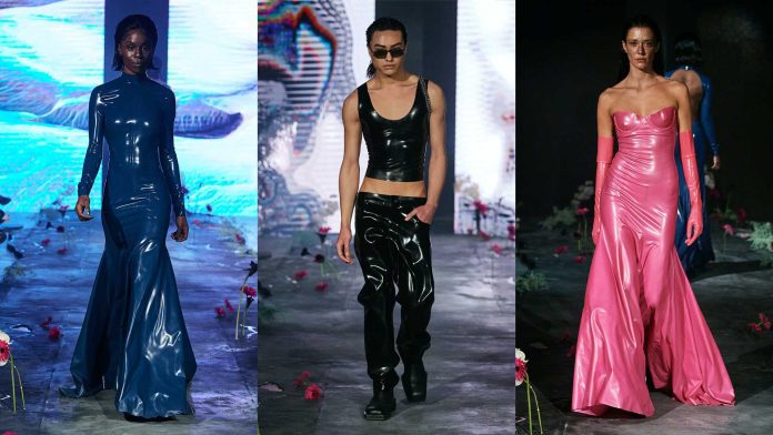 Avellano Launches FW22 Latex Collection at London Fashion Week