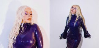 Christina Aguilera Wears Custom Vex Latex at Expo 2020 Christina Aguilera wears Custom Vex Latex Fashion at Dubai Expo 2020 Closing Ceremony