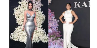 Latex Galore at The Kardashians Hulu Premiere Kim Kardashian and Kylie Jenner wear Latex Dresses to the Keeping up with The Kardashians Hulu Premiere
