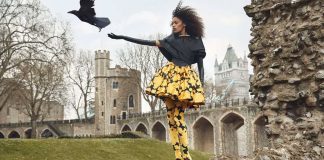Richard Quinn Latex in Harper’s Bazaar Jubilee Special Richard Quinn Latex in Harper's Bazaar Jubilee Special