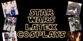 May The Shine Be With You Star Wars Latex Cosplays Star Wars Latex Cosplay