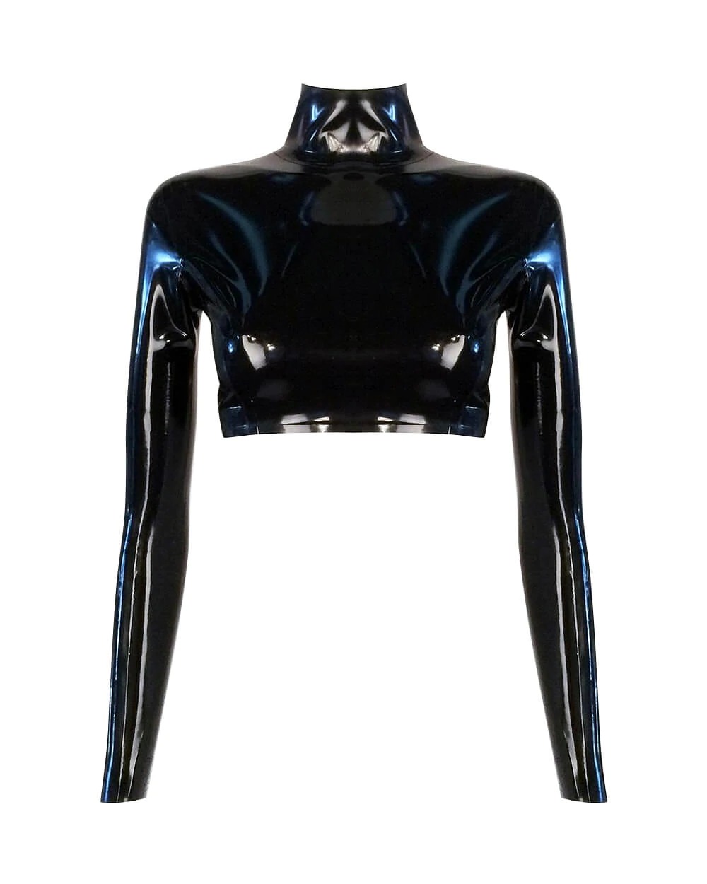 Vex Clothing Latex Simple Crop Top