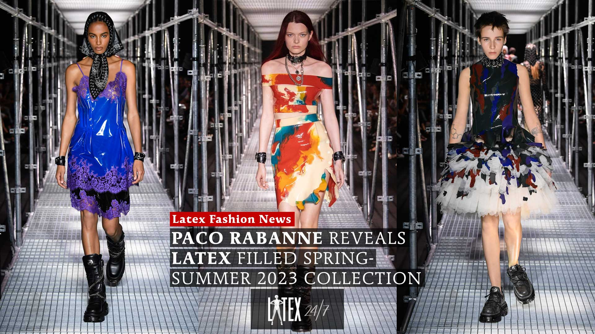 Paco Rabanne Reveals Latex Filled SS23 Collection - Latex24/7