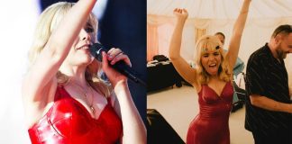 Paloma Faith in Atsuko Kudo Latex at Brighton Pride Paloma Faith wears Atsuko Kudo Latex Fashion Clothing at Brighton Pride