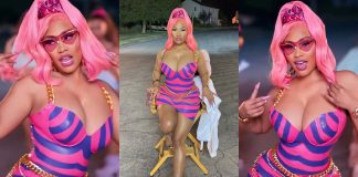 Nicki Minaj Goes Barbiecore for ‘Super Freaky Girl’ Video In Latex Dress Nicki Minaj wears latex dress for Super Freaky Girl music video