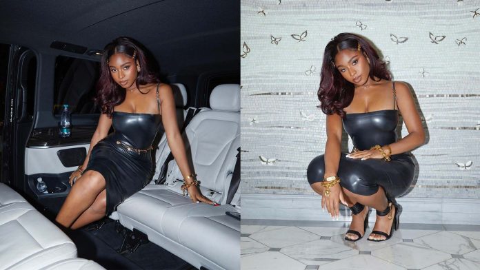 normani-versace-latex-dress-milan-fashion-week-header Normani wears Versace Latex Dress for Milan Fashion Week