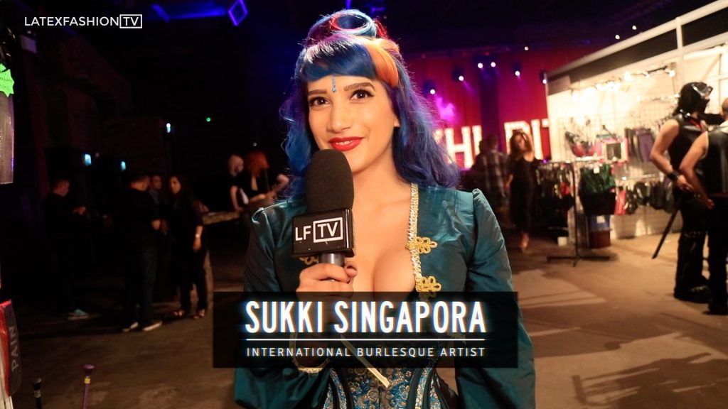 Sukki Singapora Menon LatexFashionTV Sexhibition