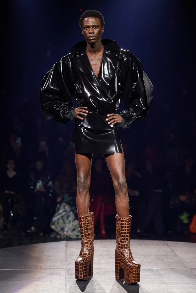 Andreas Kronthaler for Vivienne Westwood Torture Garden Latex CLothing Spring 2023 Ready to Wear Paris Fashion Week