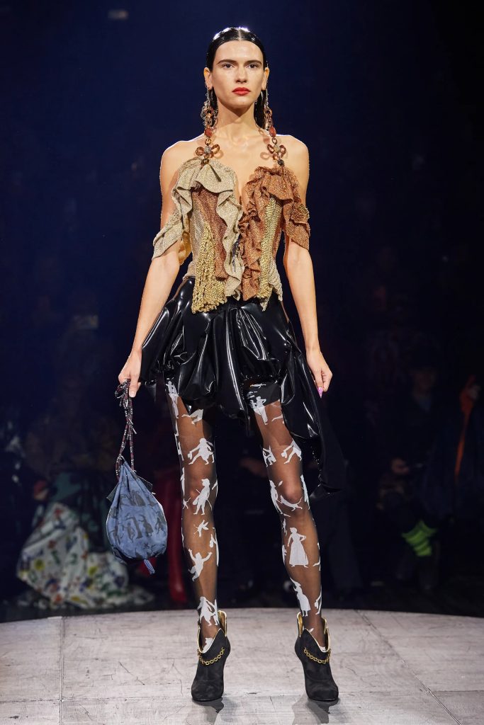Andreas Kronthaler for Vivienne Westwood Torture Garden Latex CLothing Spring 2023 Ready to Wear Paris Fashion Week