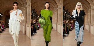Bella Hadid in Torture Garden Latex for Victoria Beckham Bella Hadid wears Torture Garden Latex for Victoria Beckham SS23 Paris Fashion Week