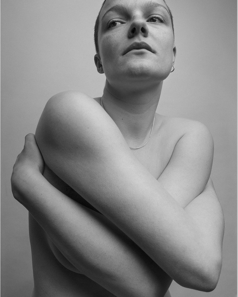Performance artist and model Lilith Newson