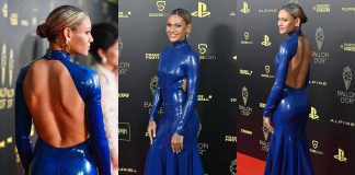 Trinity Rodman Wows In Avellano Latex Dress Trinity Rodman wears Avellano Latex Dress to Ballon d’Or Féminin Ceremony