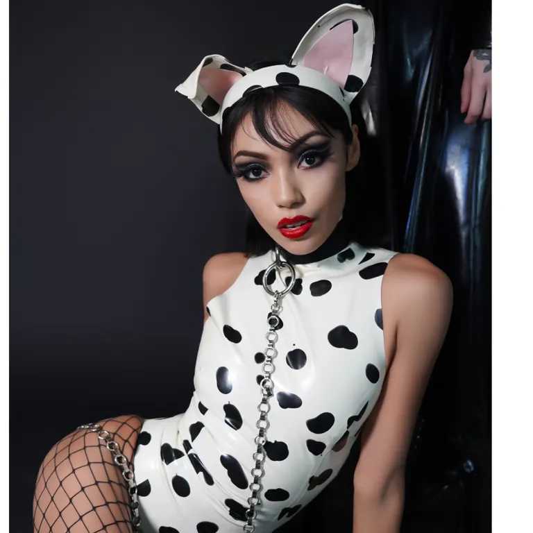 Vex Clothing Latex Halloween Cruella