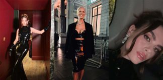 Atsuko Kudo Latex Storms the GQ Men of the Year Awards Atsuko Kudo Latex Fashion is worn by both Charli Howard and Jenny Brough to this years GQ Men of the Year Awards
