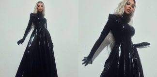 Munroe Bergdorf in AVELLANO and Elissa Poppy Latex Munroe Bergdorf in AVELLANO and Elissa Poppy Latex for Gay Times Honours 2022