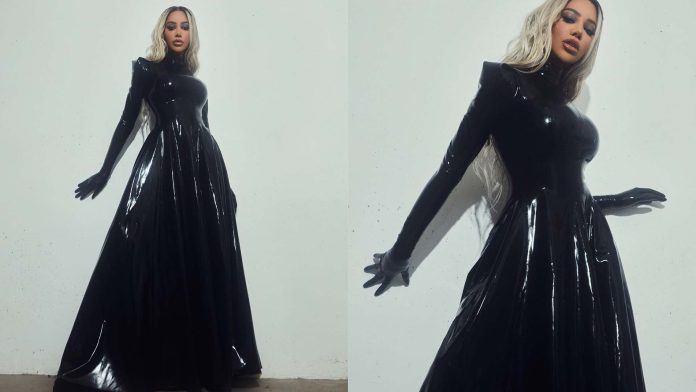 Munroe Bergdorf in AVELLANO and Elissa Poppy Latex for Gay Times Honours 2022