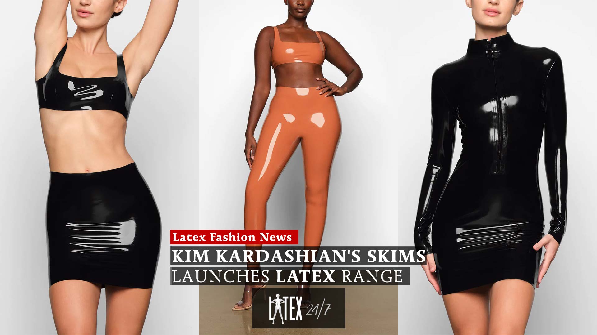 Kim Kardashian's SKIMS Launches Latex Range - Latex24/7